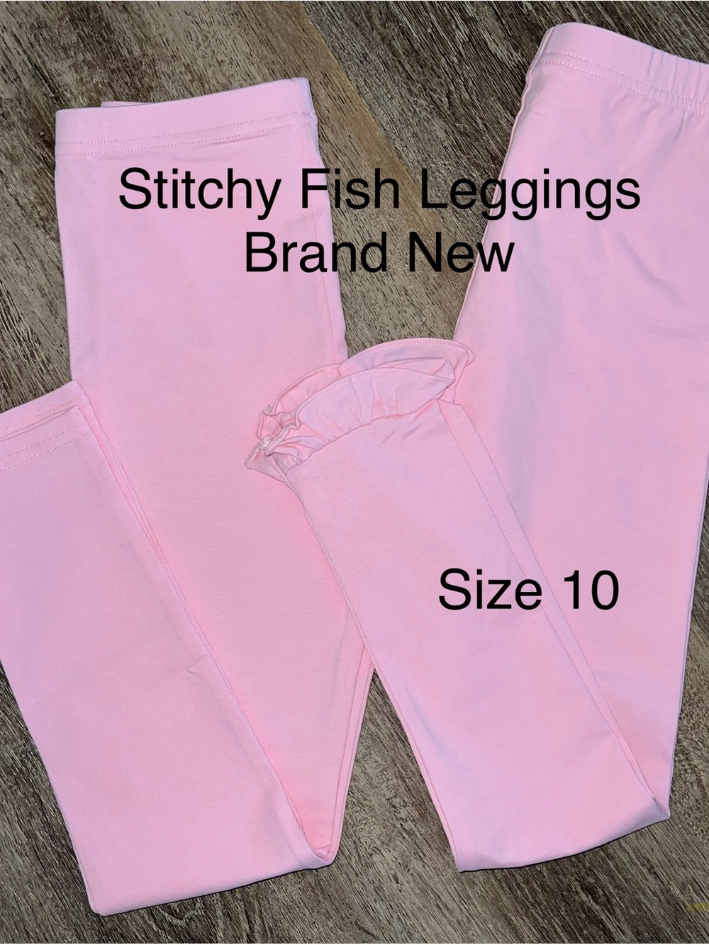 Girls' Pink Leggings - Size 10 Brand NEW